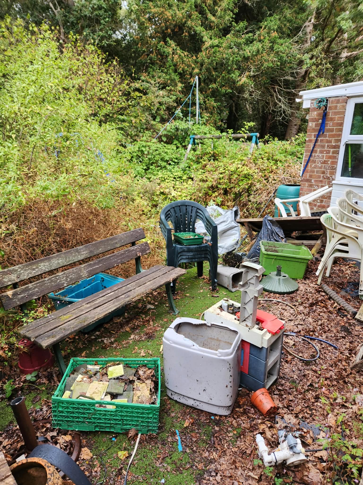 Overgrown Garden Clearance in Havant – Before & After Transformation — Hampshire Waste Clearance Services.