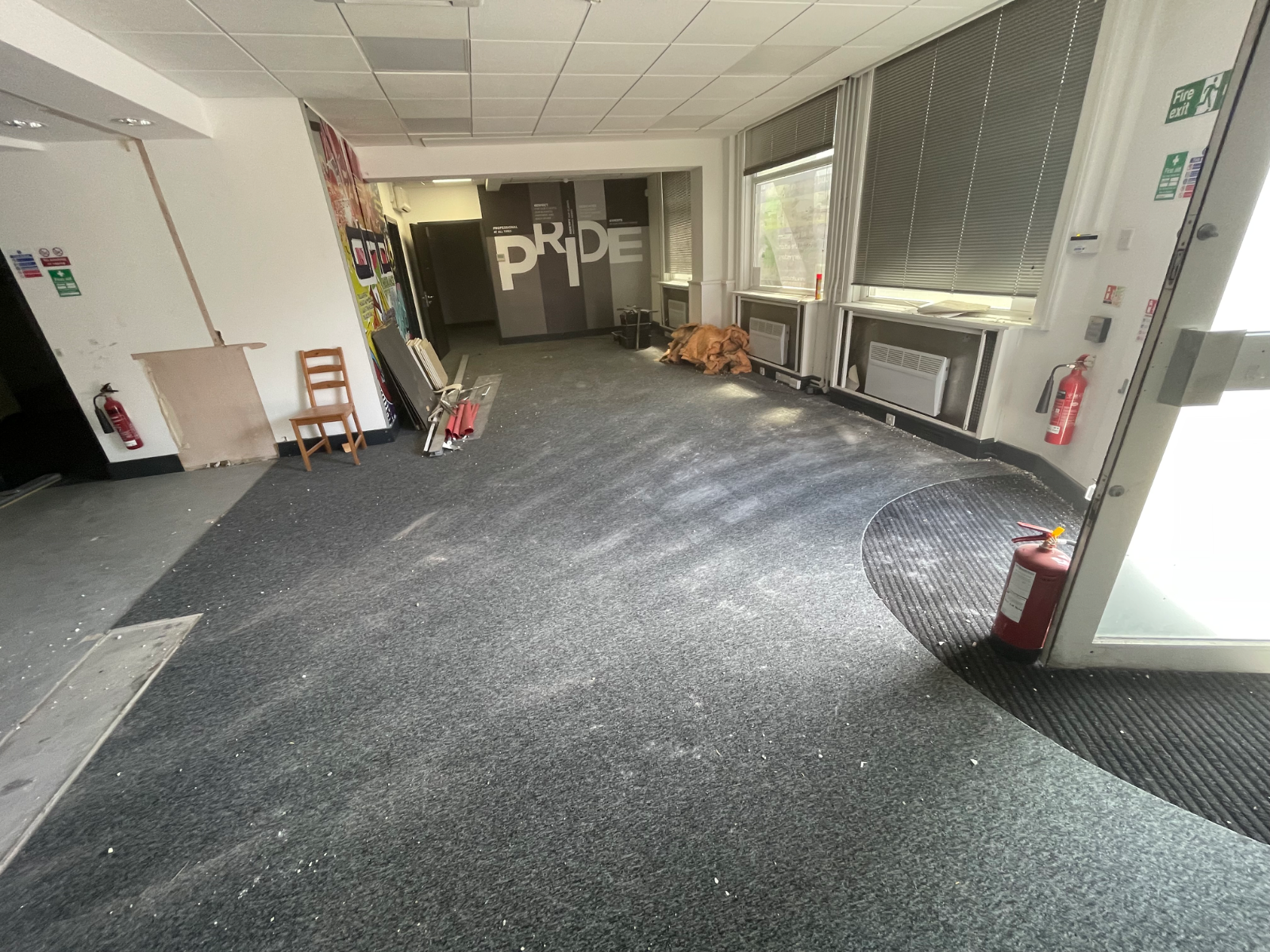 Commercial Waste Removal in Portsmouth — after the clearance was completed, carried out by Hampshire Waste Clearance Services Ltd.