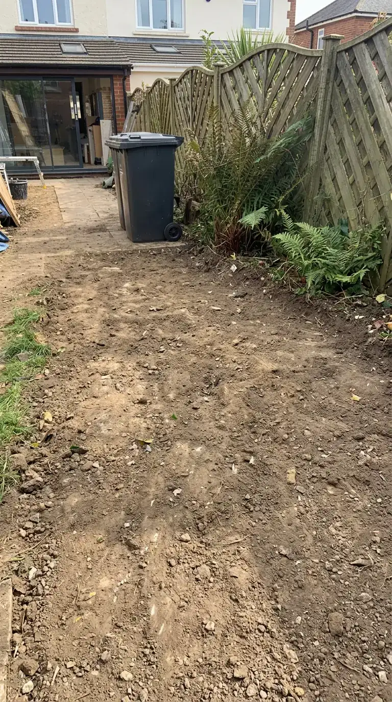 After — Southsea builders waste and rubble cleared without a skip