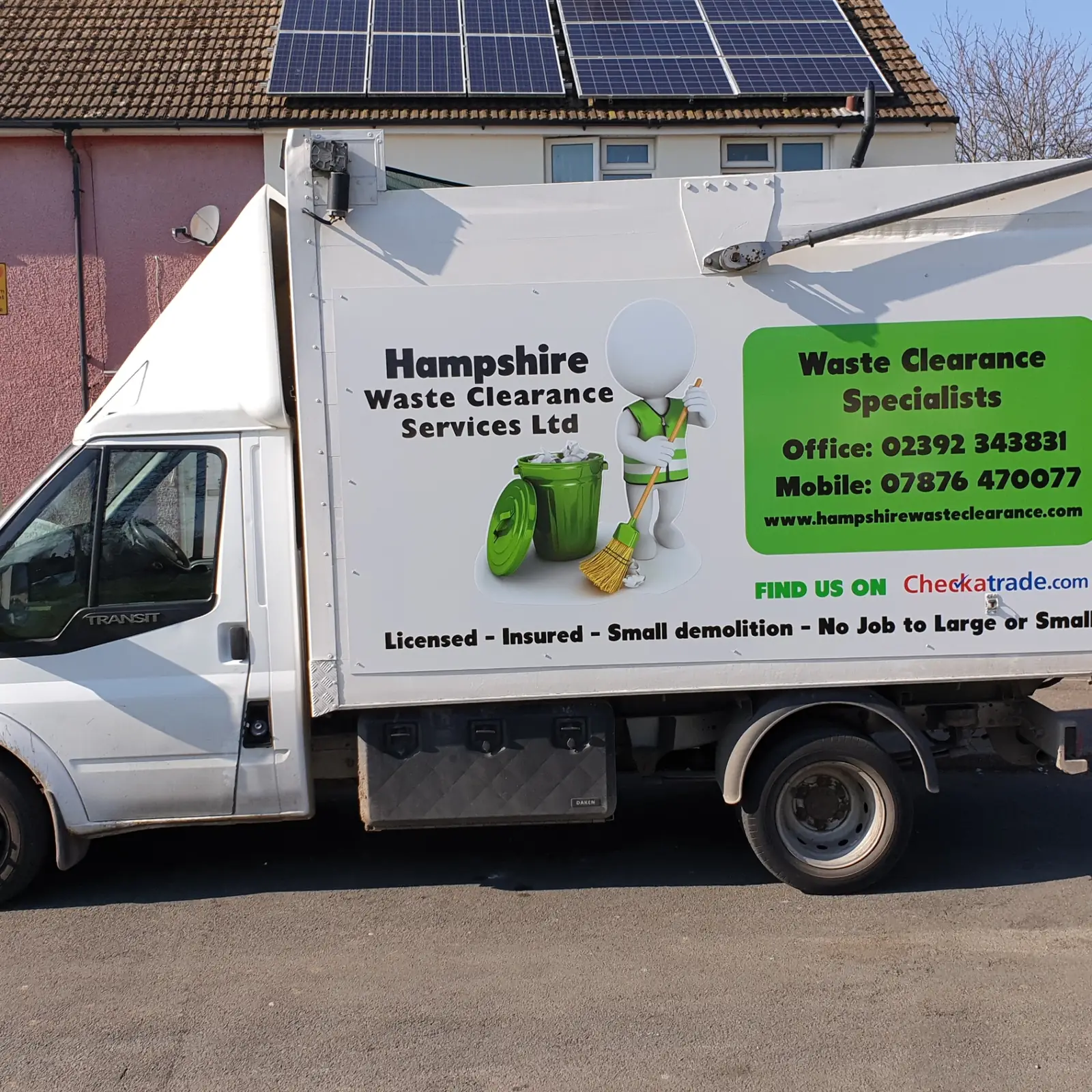 Hampshire Waste Clearance Services Ltd truck